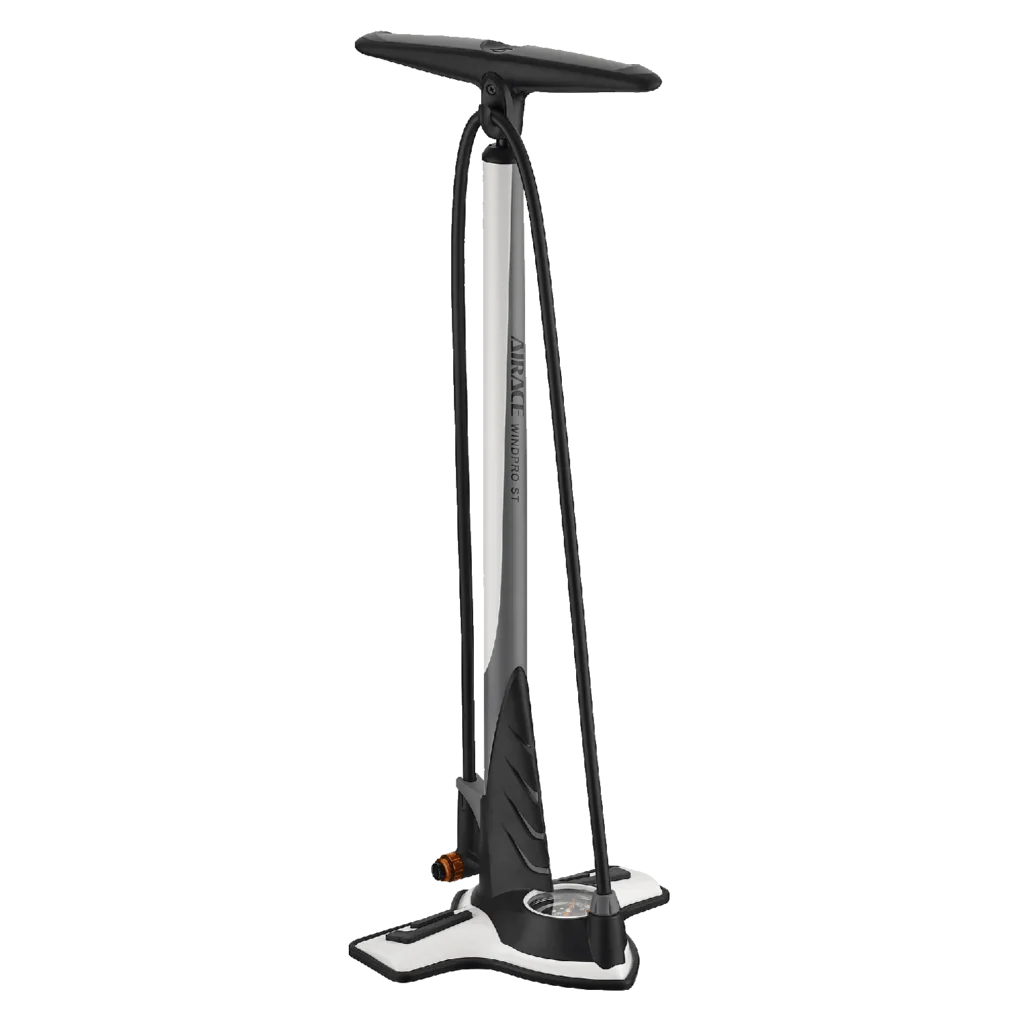 AF-13 WINDPRO ST Aluminum Floor Pump w/ Economic Clever-Twin-Valve Head & Thumb-lock Lever