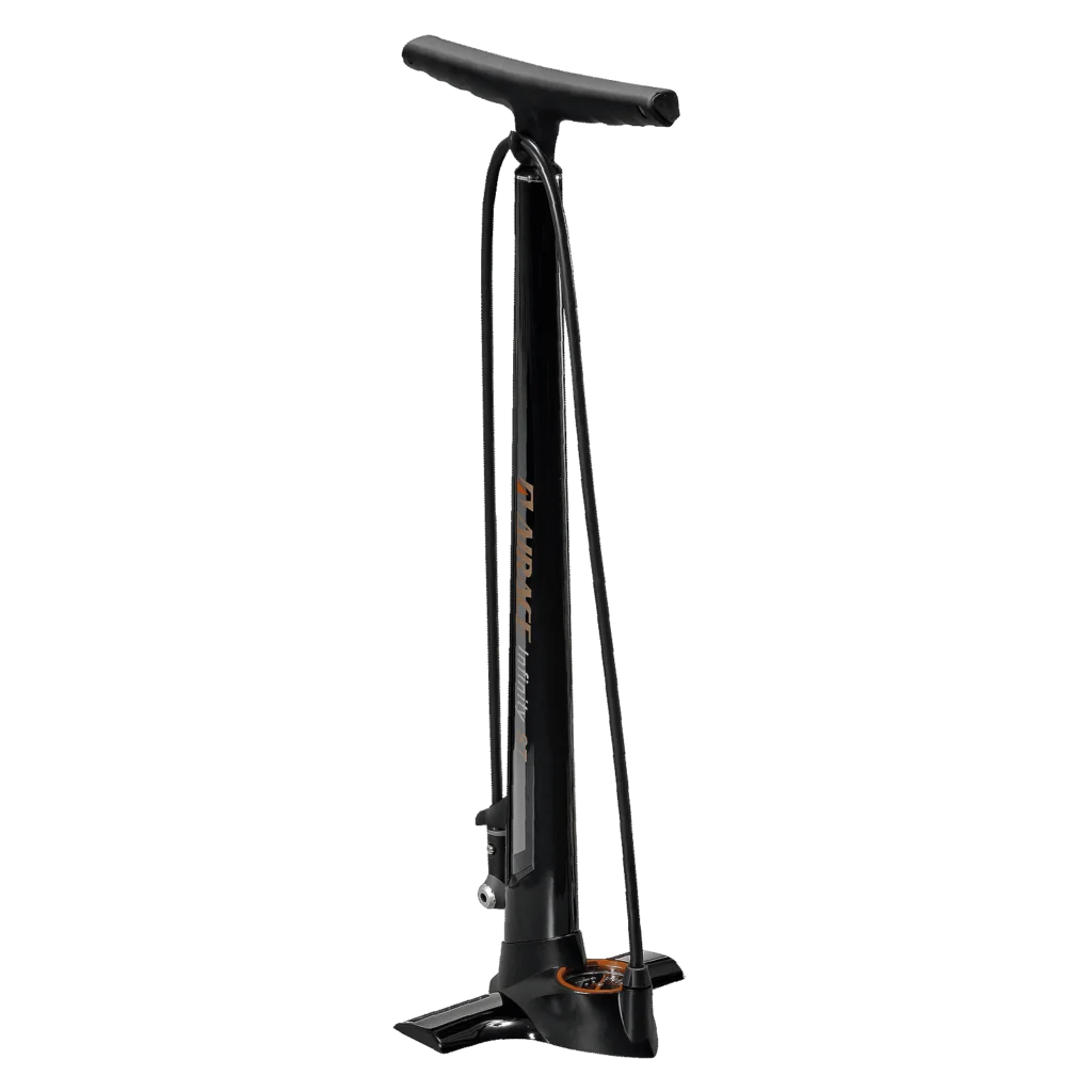 AF-17 Infinity ST Steel Floor Pump w/ 2-Tone Handle
