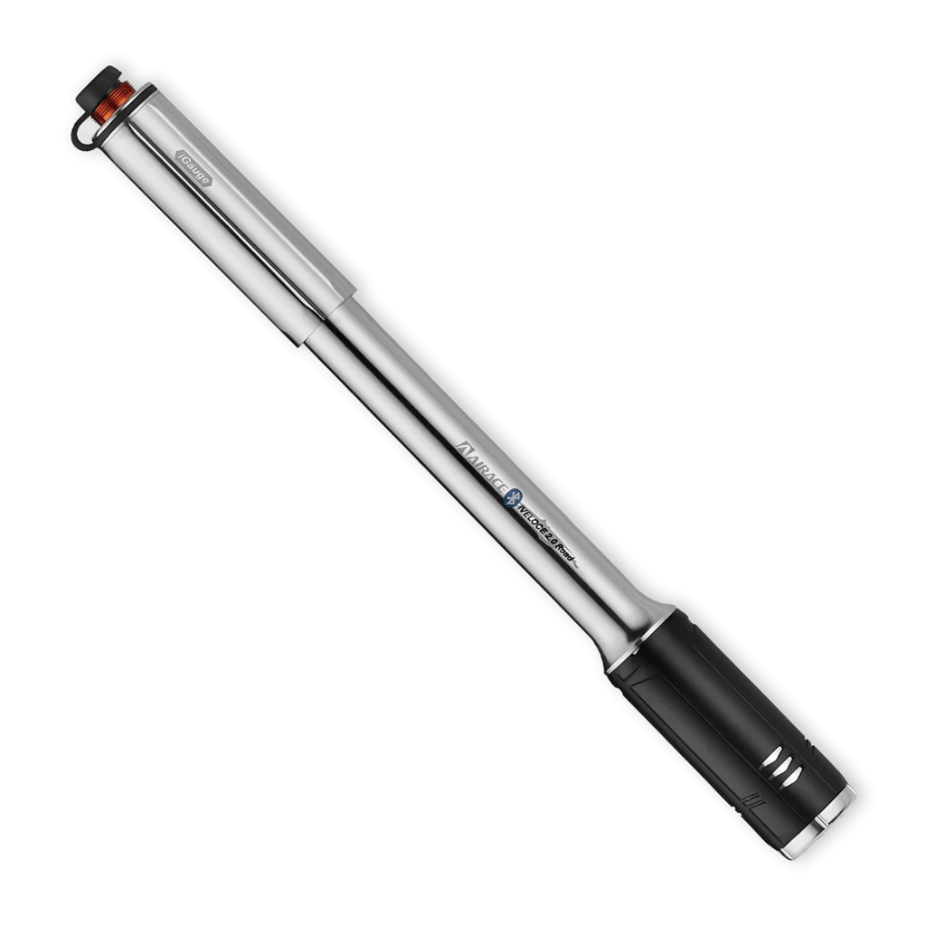 AP-24BT i WINDPRO 2.0 Road CNC Mini Pump with Thumb-Lock Clever Twin Valve & Bluetooth