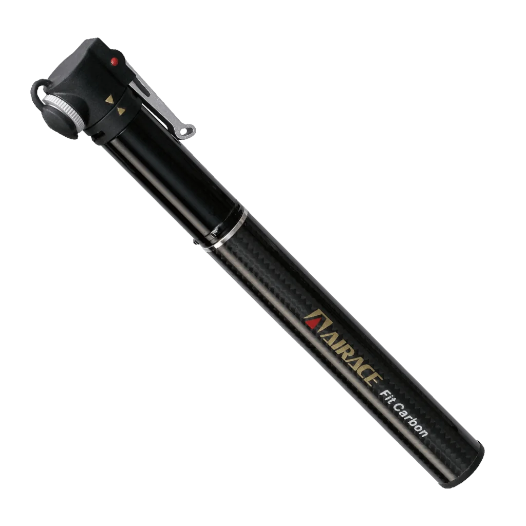 FIT CARBON Carbon Barrel Mini Pump w/ Extractable Hose