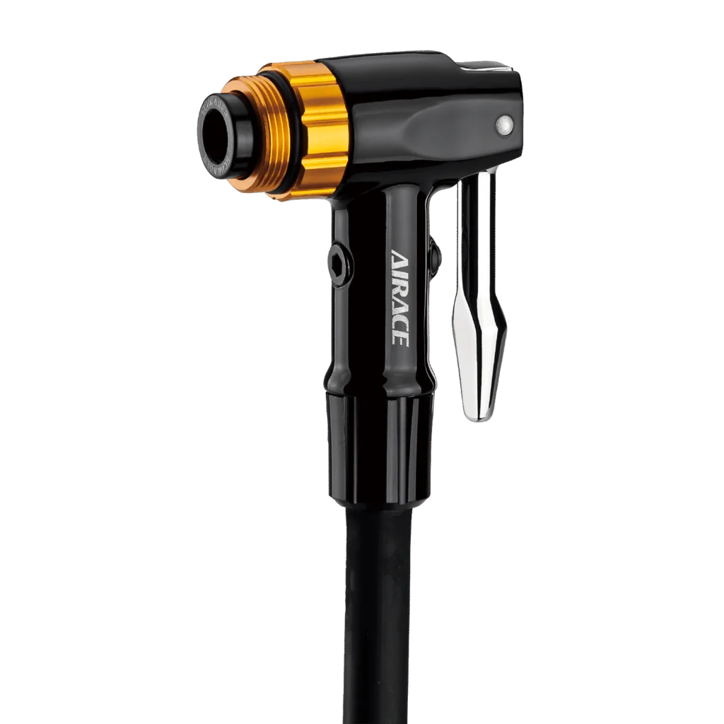 CTV Thumb-Lock Clever Twin Valve Floor Pump Head w/ Air-Bleeder