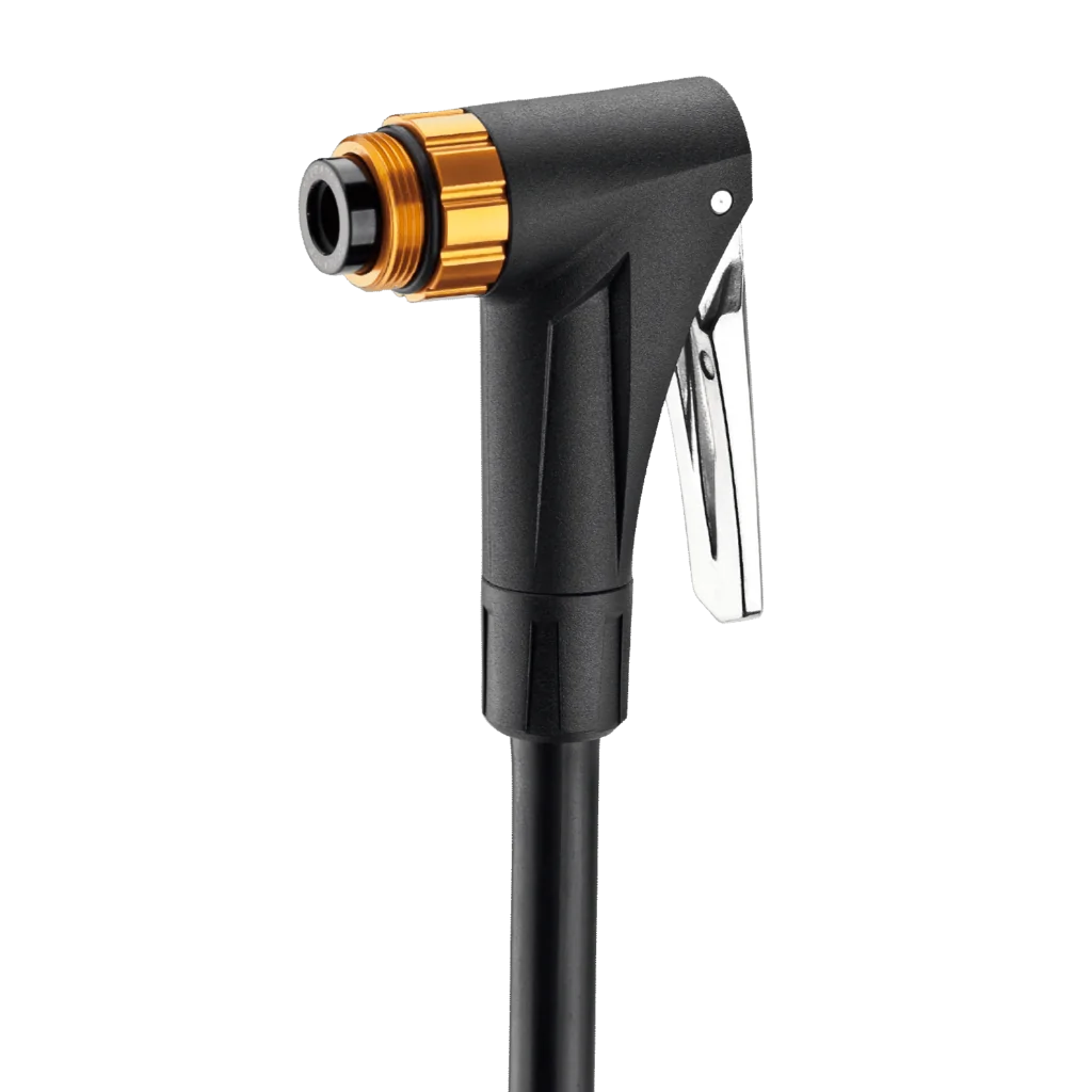 CTV-A Thumb-Lock Clever Twin Valve Floor Pump Head w/ Air-Bleeder