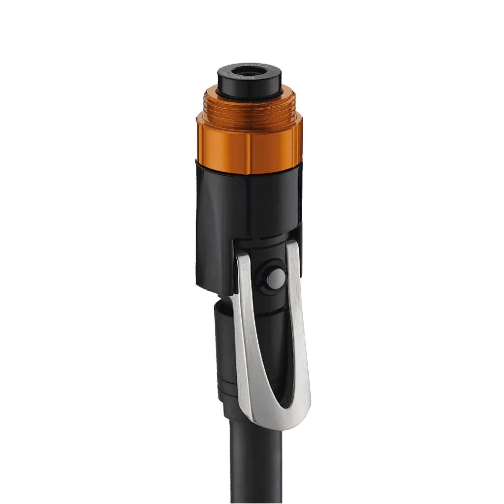 CTV-I Thumb-Lock Clever Twin Valve Floor Pump Head w/ Air-Bleeder