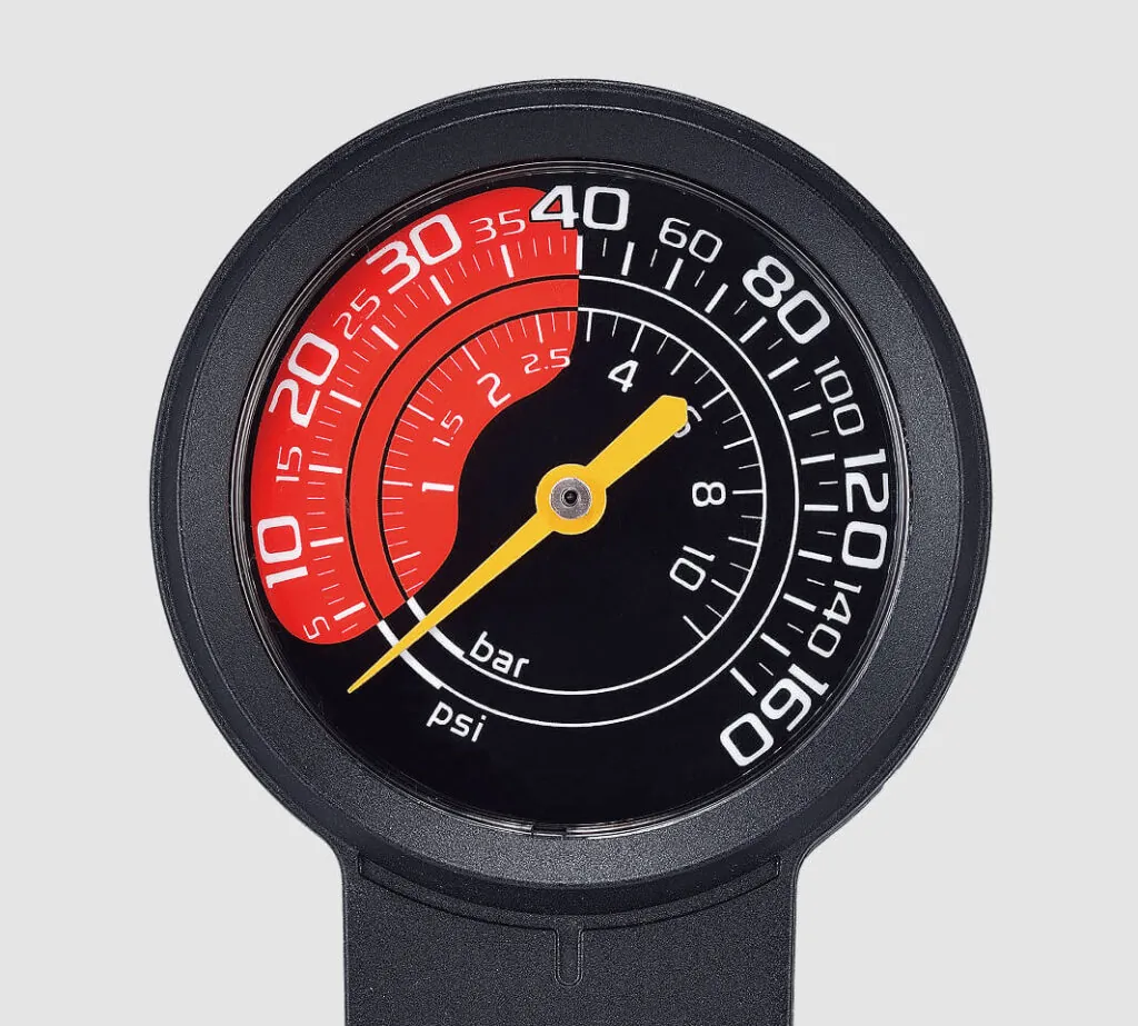 Airace Features Duo Scale Gauge-Detail