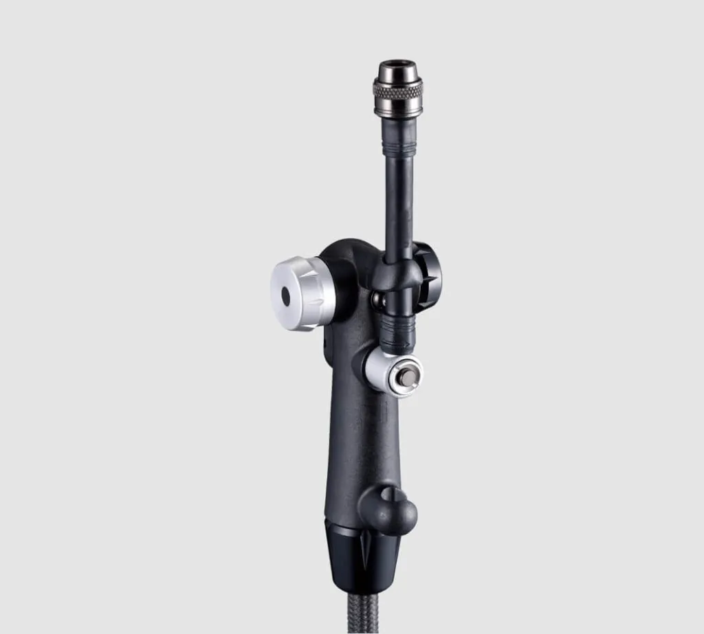 Airace Features Shock & Tire Pump Head Detail