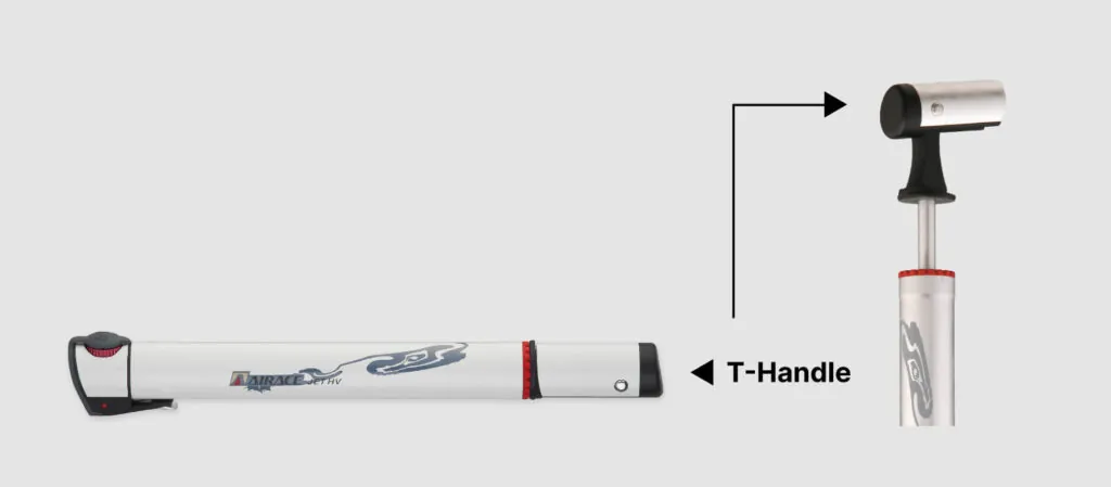 Airace Features Foldable Anti-Pinch T-Handle Design