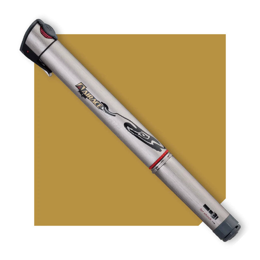 AS-06 DUAL JET TS: 6063 Aluminum 2 in 1 Shock / Mini Pump